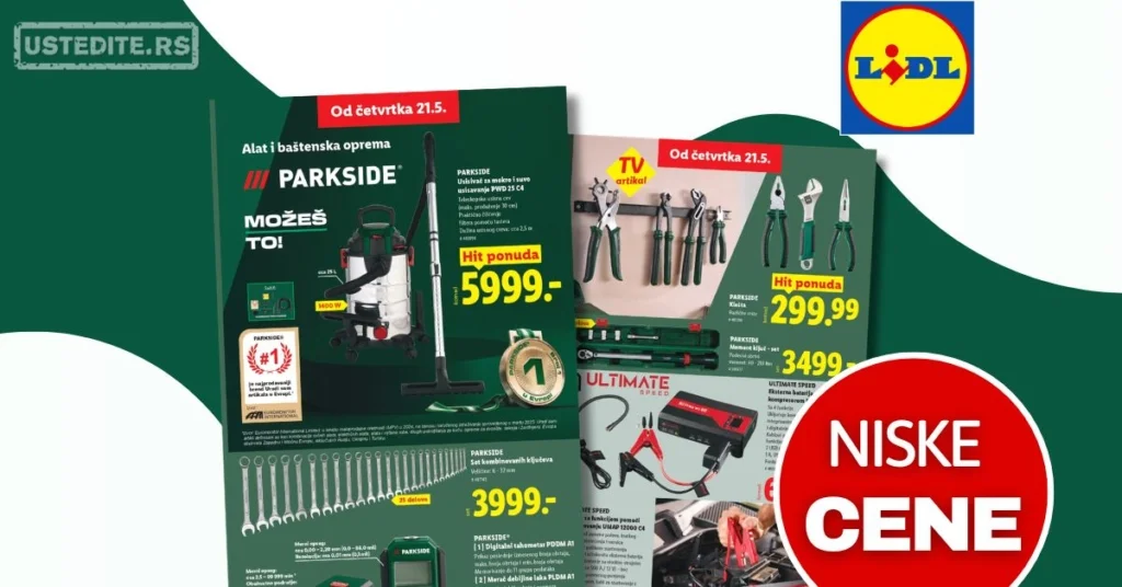 Lidl katalog URADI SAM 21-27.5.2026.