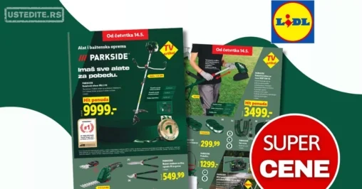 Lidl katalog URADI SAM 14-20.5.2026.