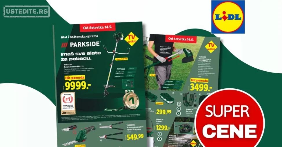 Lidl katalog URADI SAM 14-20.5.2026.