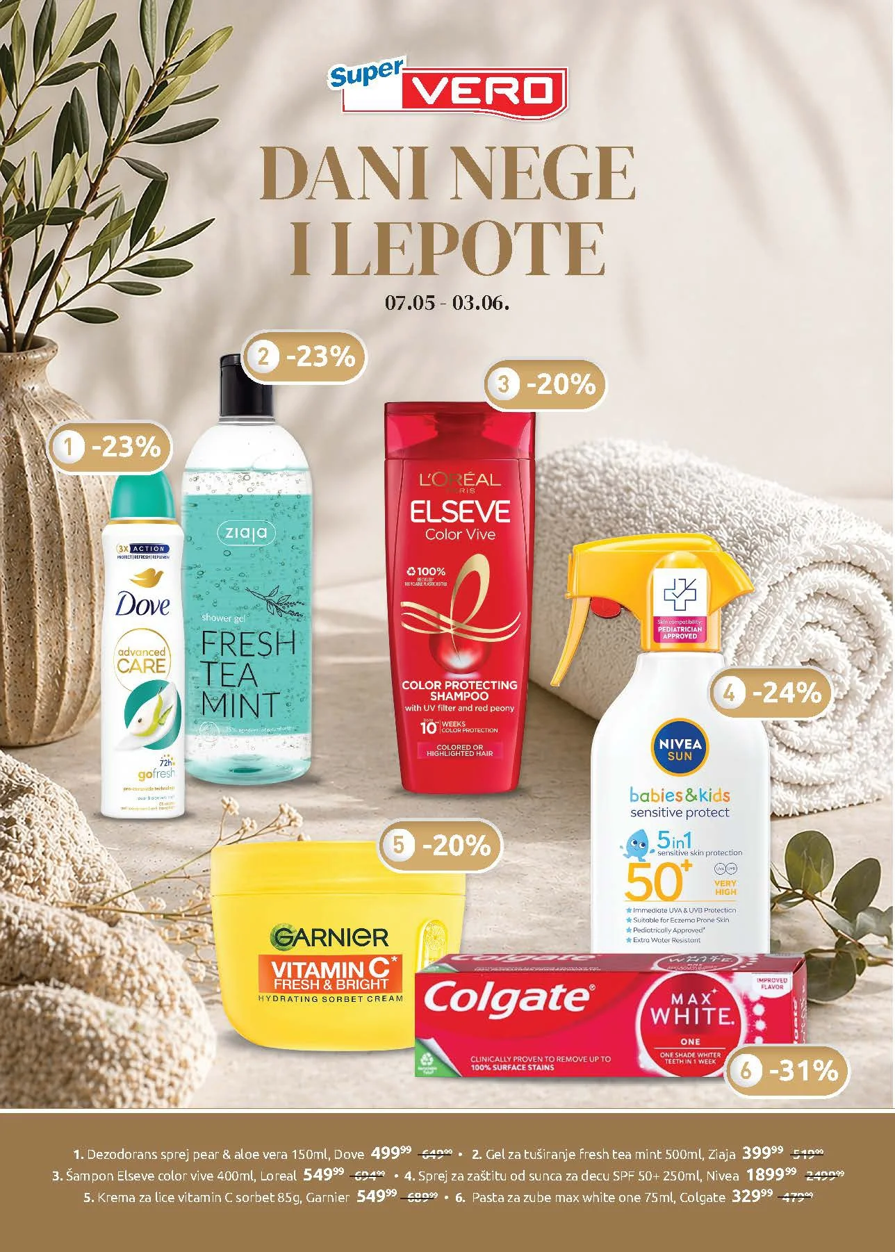 Super Vero katalog DANI NEGE I LEPOTE 7.5-3.6.2026.