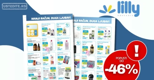 Lilly katalog MANJI RAČUN/DUGA LJUBAV 1-31.5.2026.