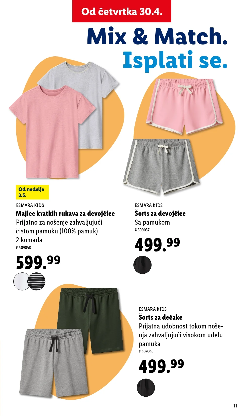 Lidl katalog LETNJA MODA maj 2026.
