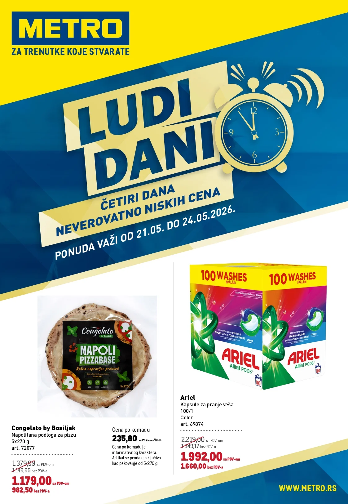 Metro katalog LUDI DANI 21-24.5.2026.