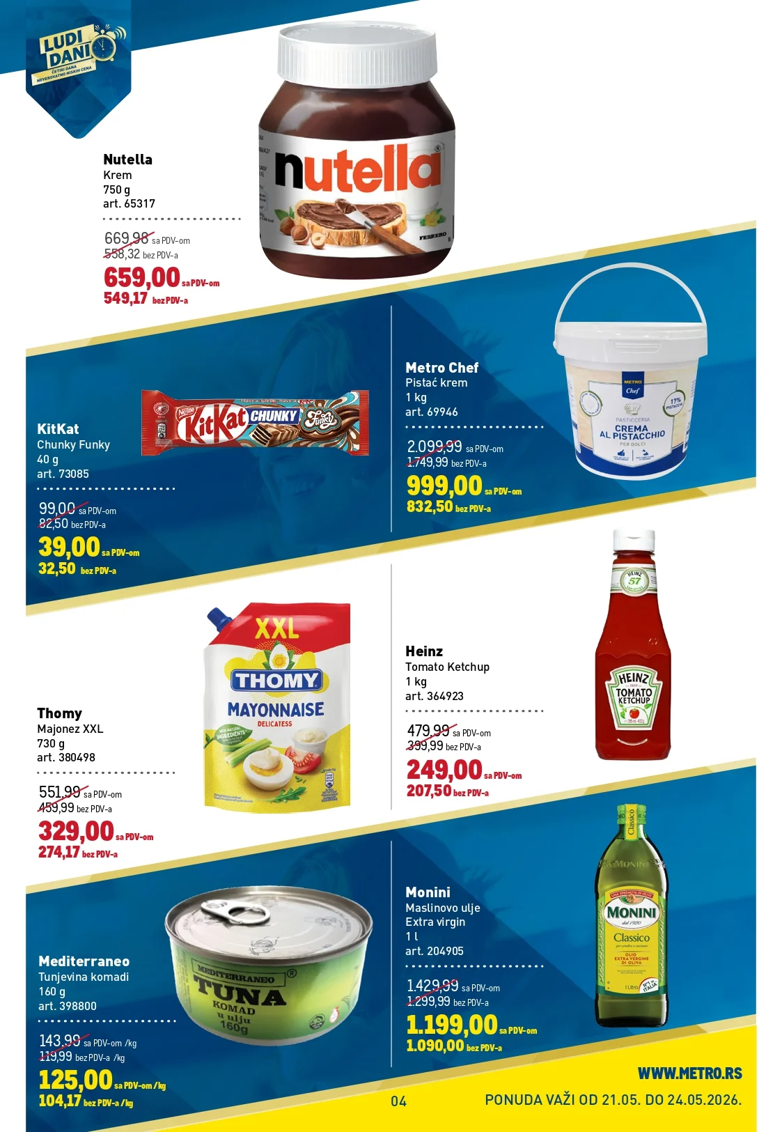 Metro katalog LUDI DANI 21-24.5.2026.