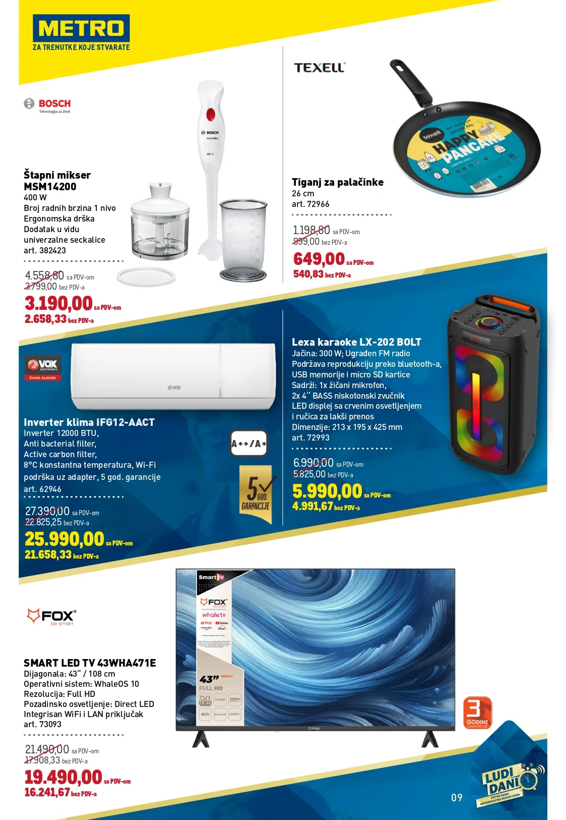Metro katalog LUDI DANI 21-24.5.2026.