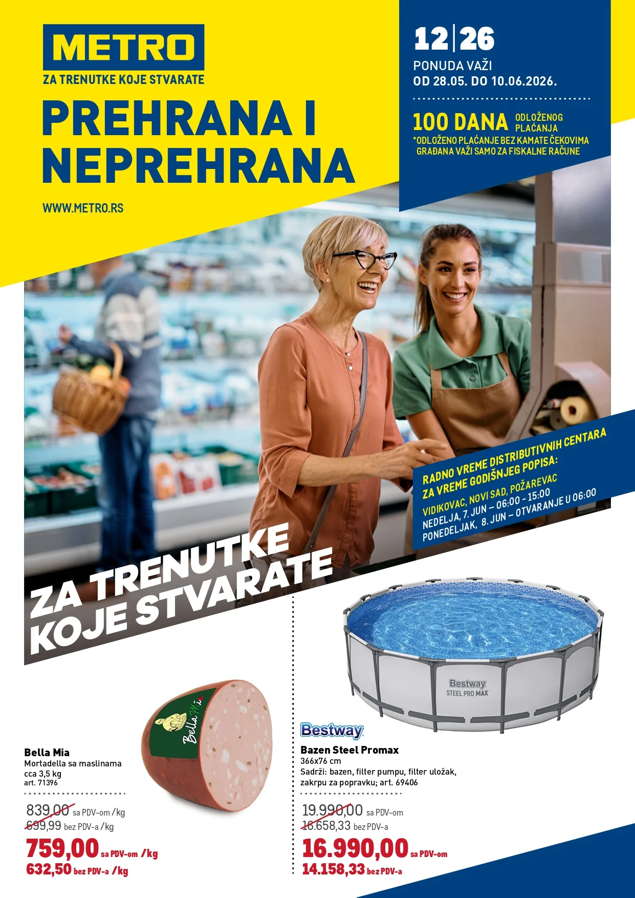 Metro katalog PREHRANA/NEPREHRANA 28.5-10.6.2026.