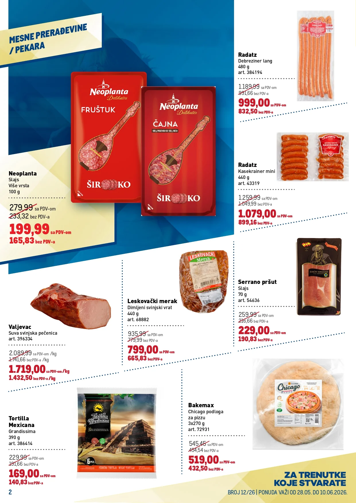 Metro katalog PREHRANA/NEPREHRANA 28.5-10.6.2026.