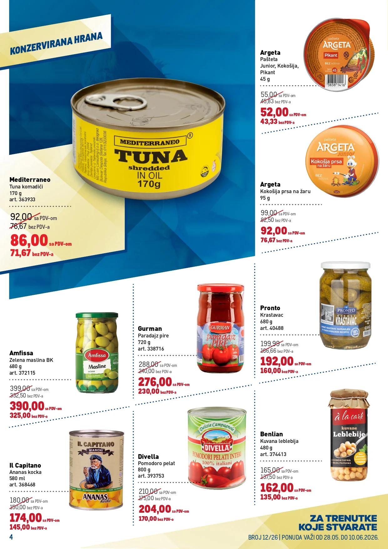 Metro katalog PREHRANA/NEPREHRANA 28.5-10.6.2026.