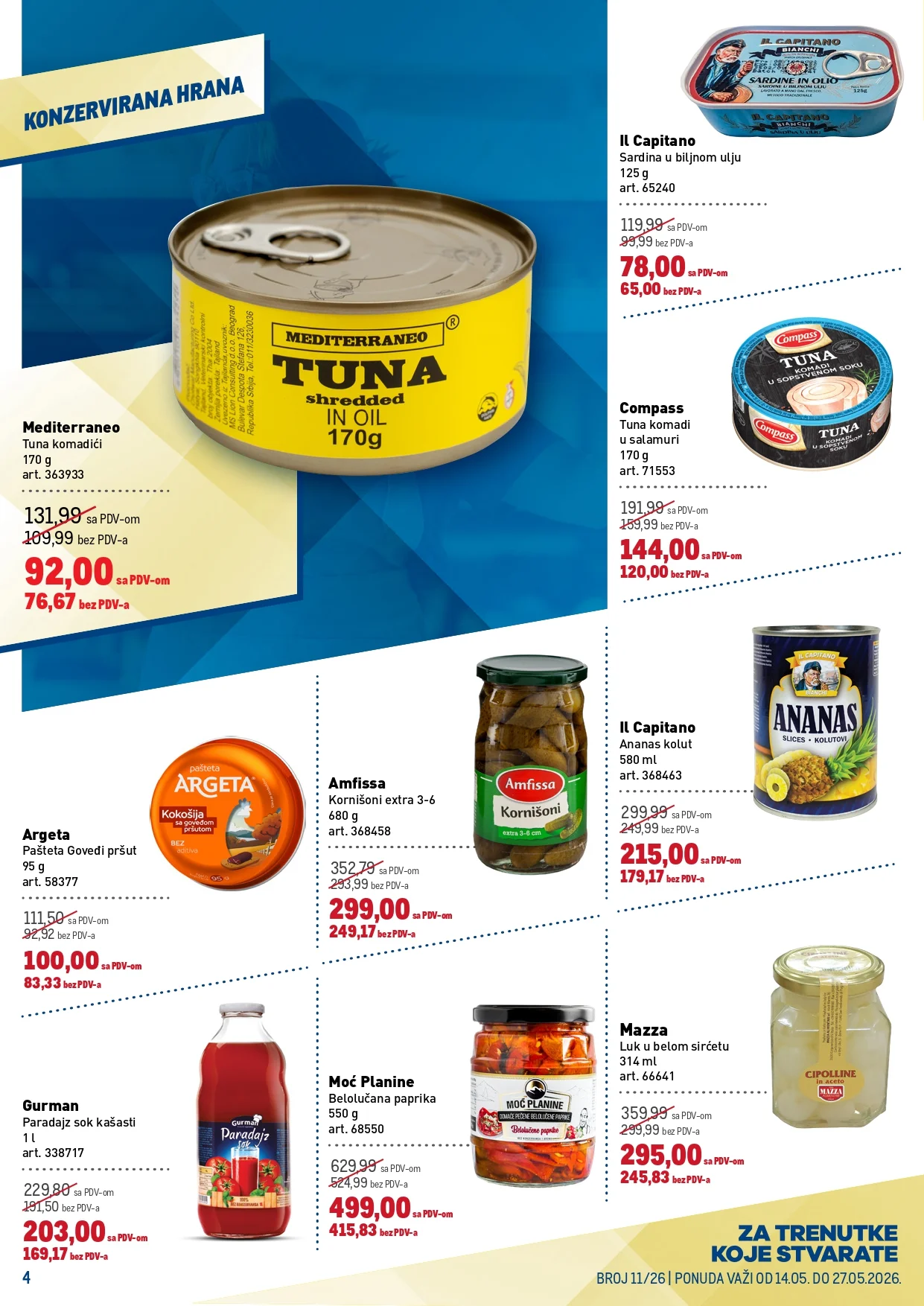 Metro katalog PREHRANA/NEPREHRANA 14-27.5.2026.