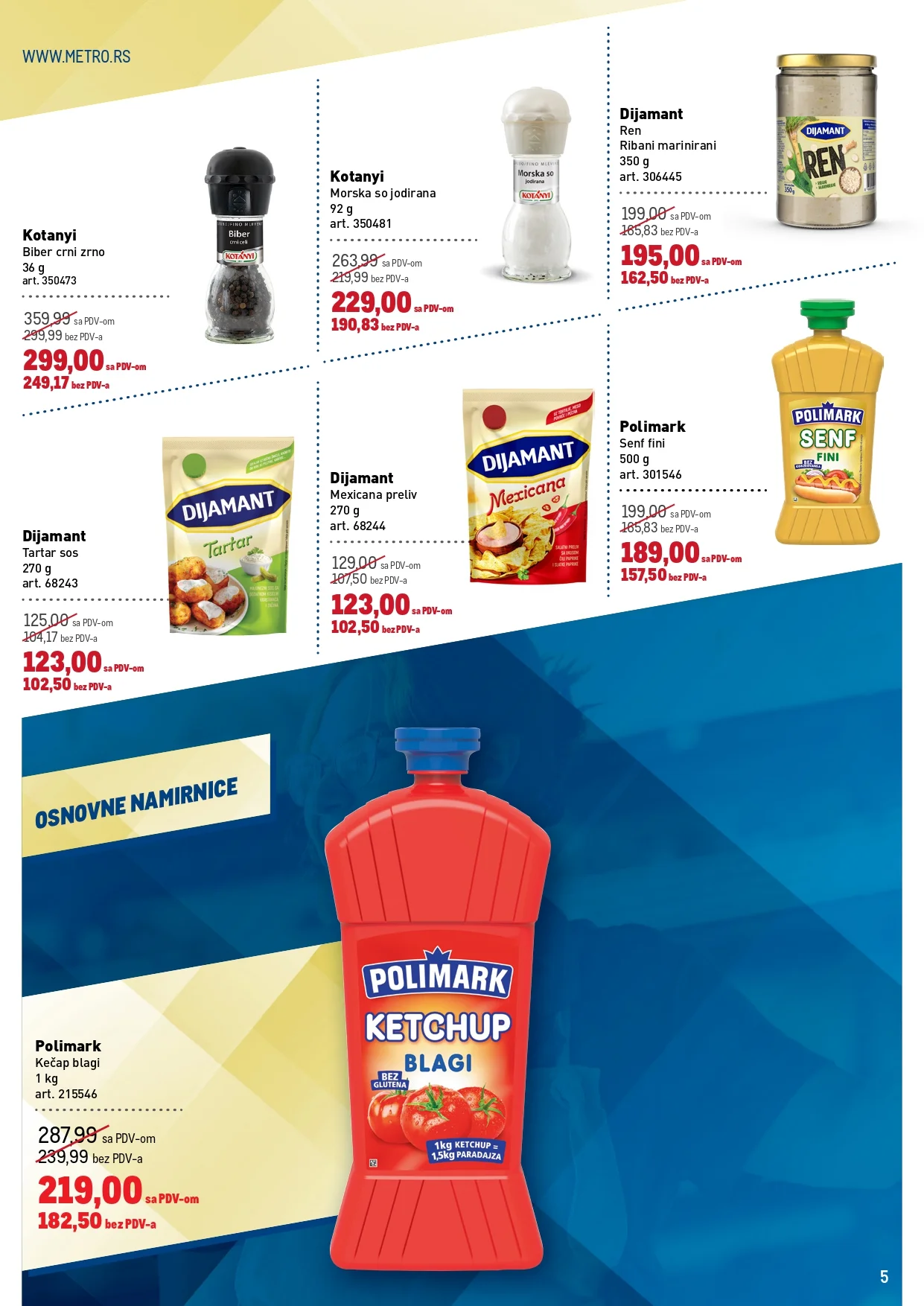Metro katalog PREHRANA/NEPREHRANA 28.5-10.6.2026.