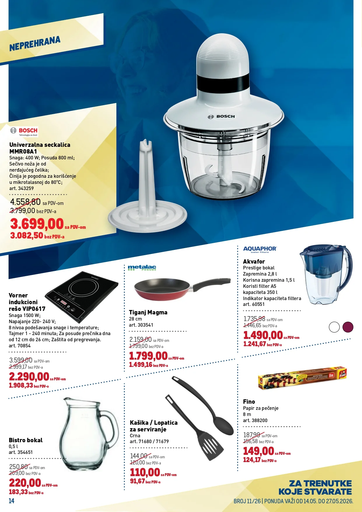 Metro katalog PREHRANA/NEPREHRANA 14-27.5.2026.