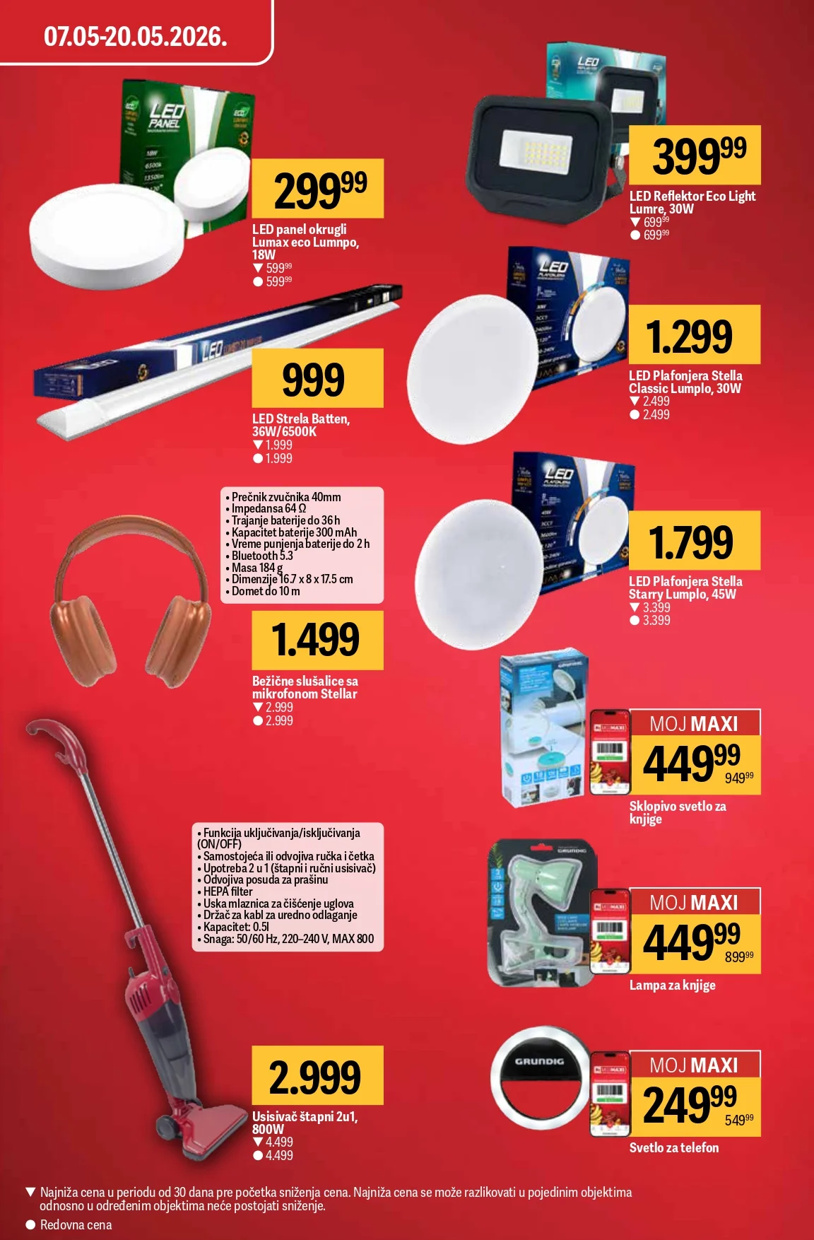 Mega Maxi katalog - sniženje do 20.5.2026.