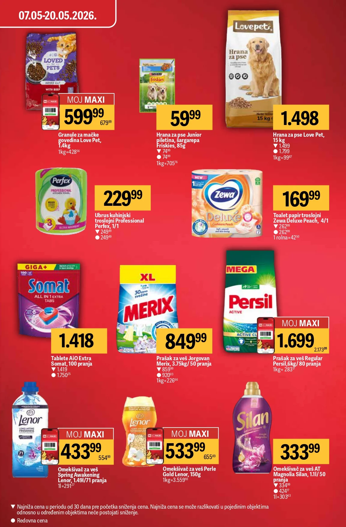 Mega Maxi katalog - sniženje do 20.5.2026.