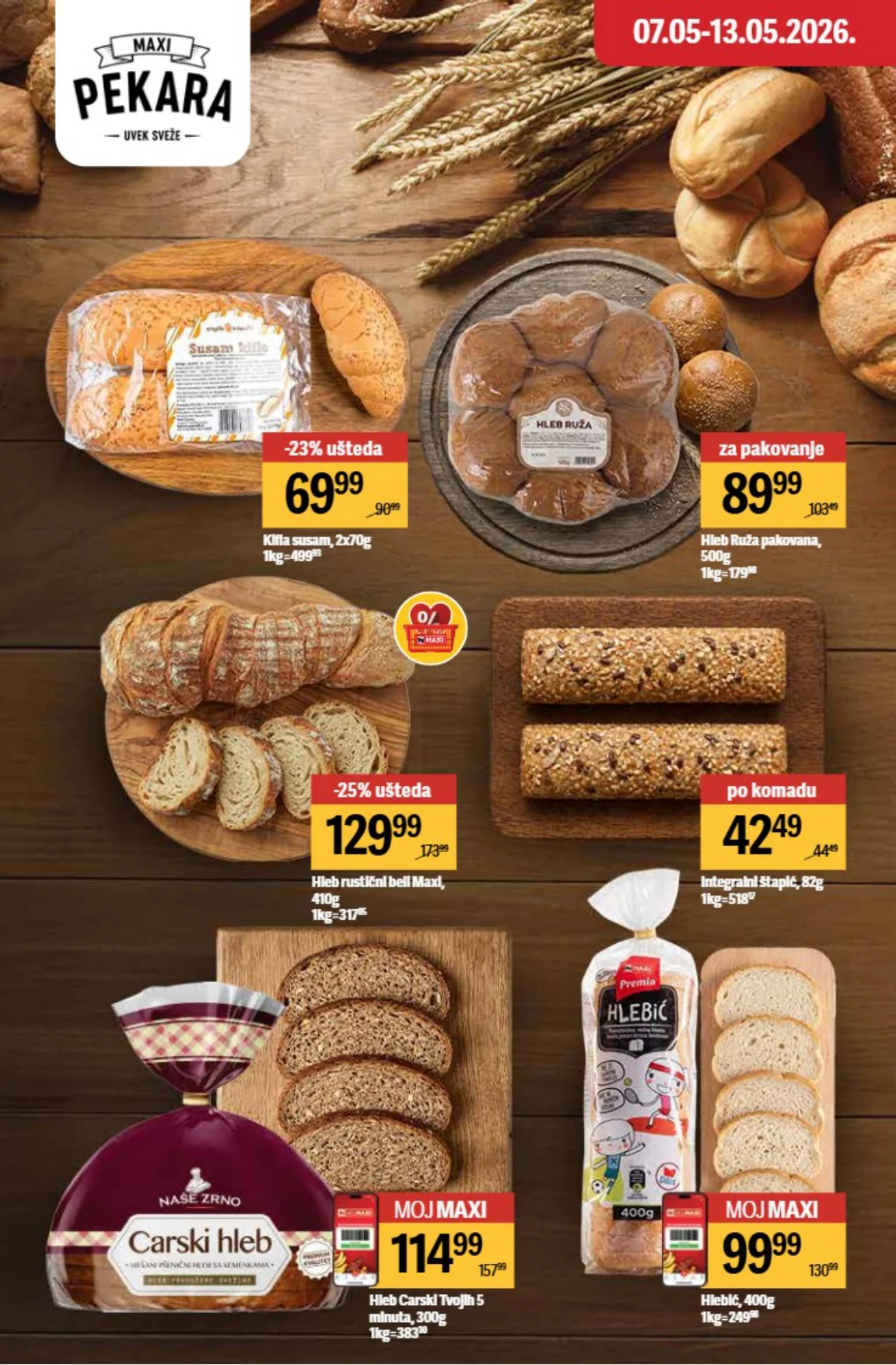 Maxi katalog - sniženje do 13.5.2026.