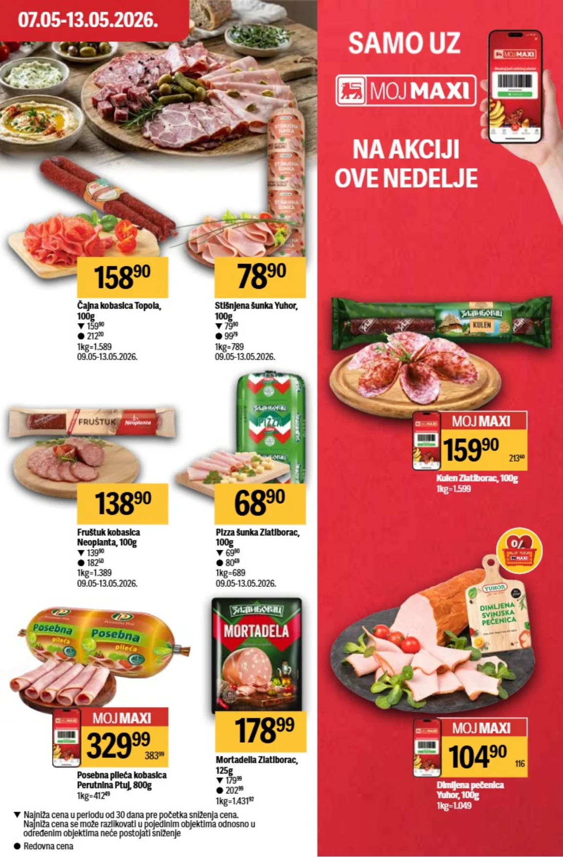 Maxi katalog - sniženje do 13.5.2026.