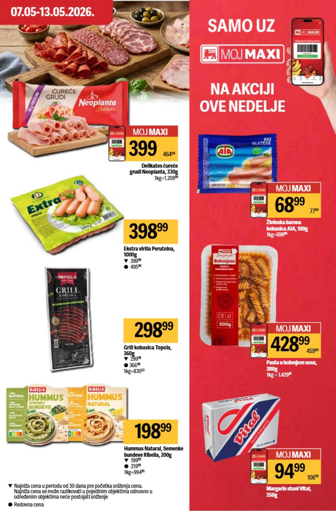 Maxi katalog - sniženje do 13.5.2026.