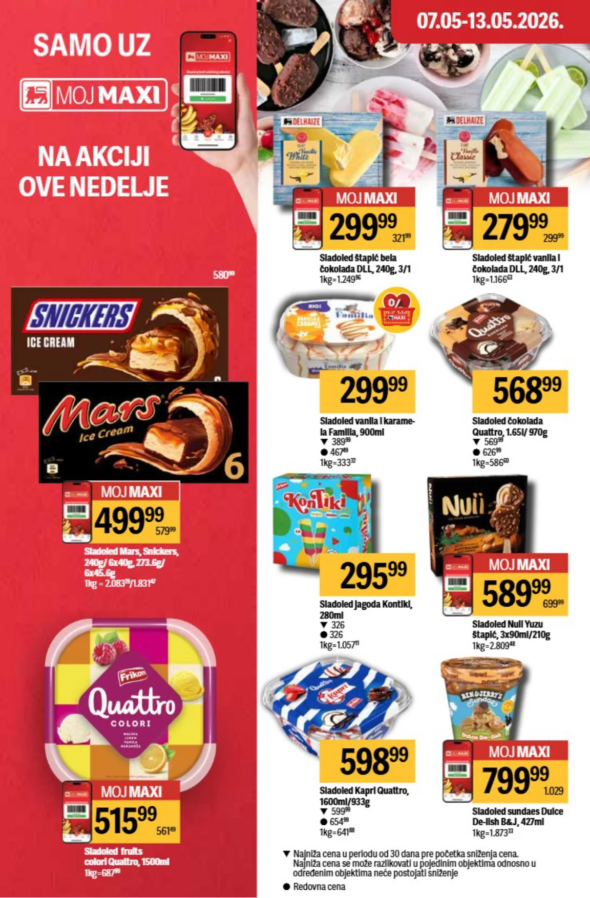 Maxi katalog - sniženje do 13.5.2026.