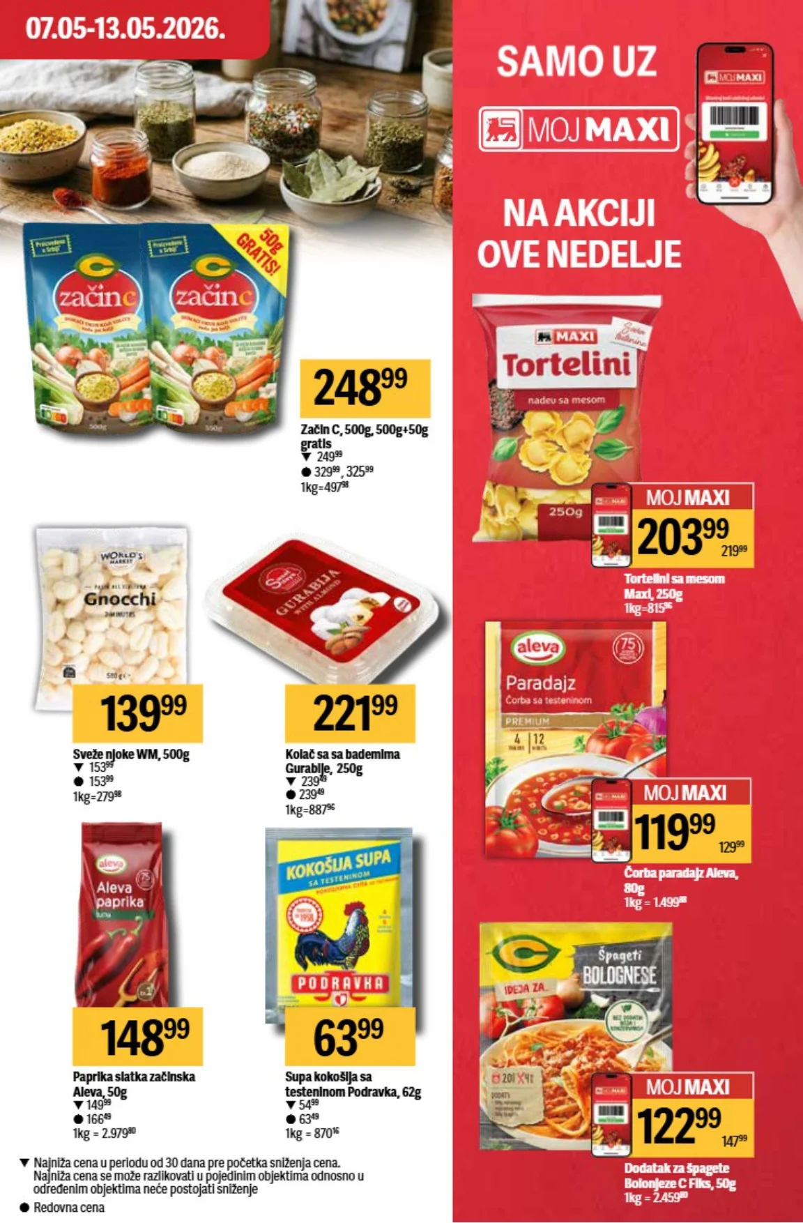 Maxi katalog - sniženje do 13.5.2026.