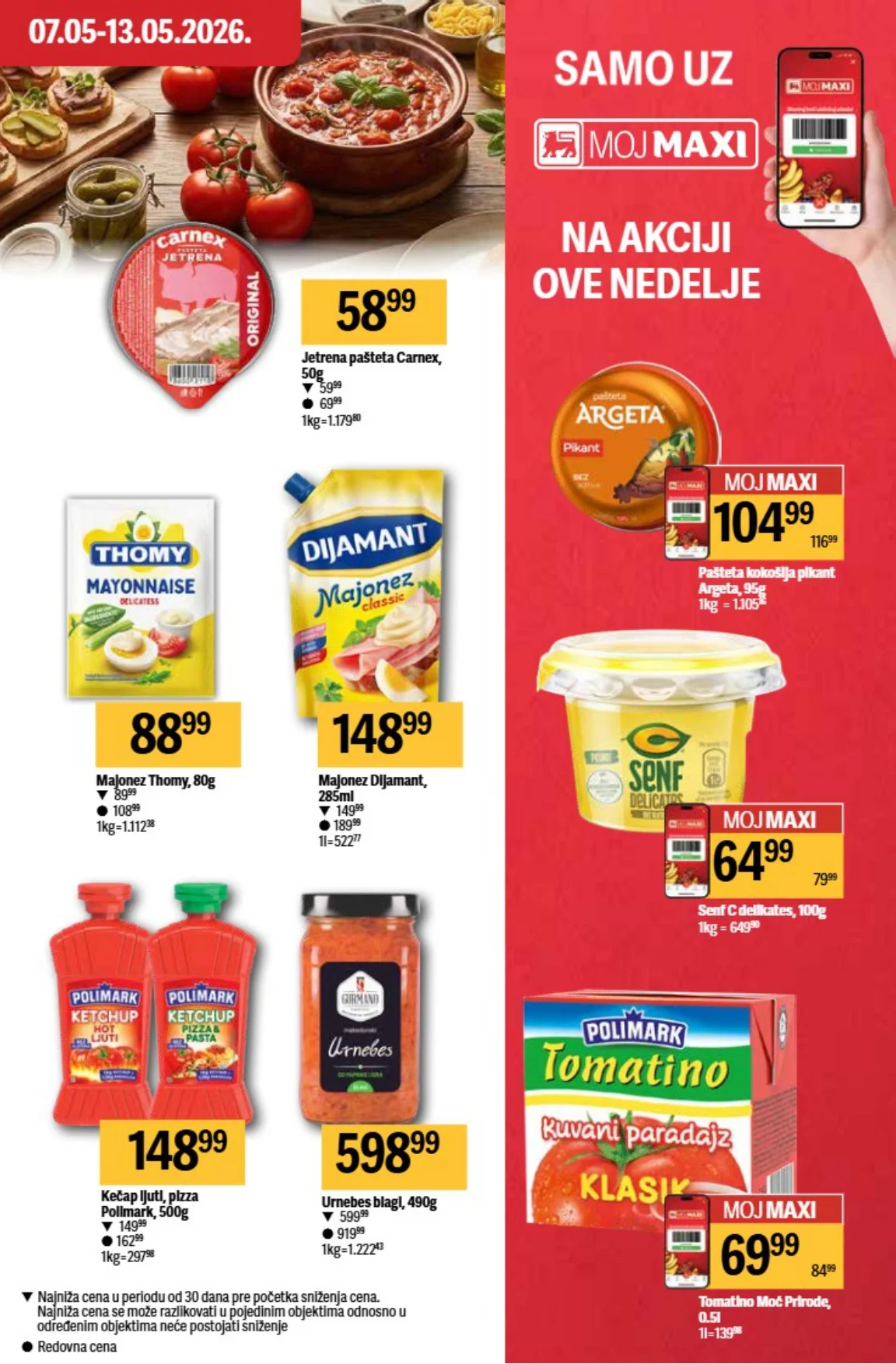 Maxi katalog - sniženje do 13.5.2026.