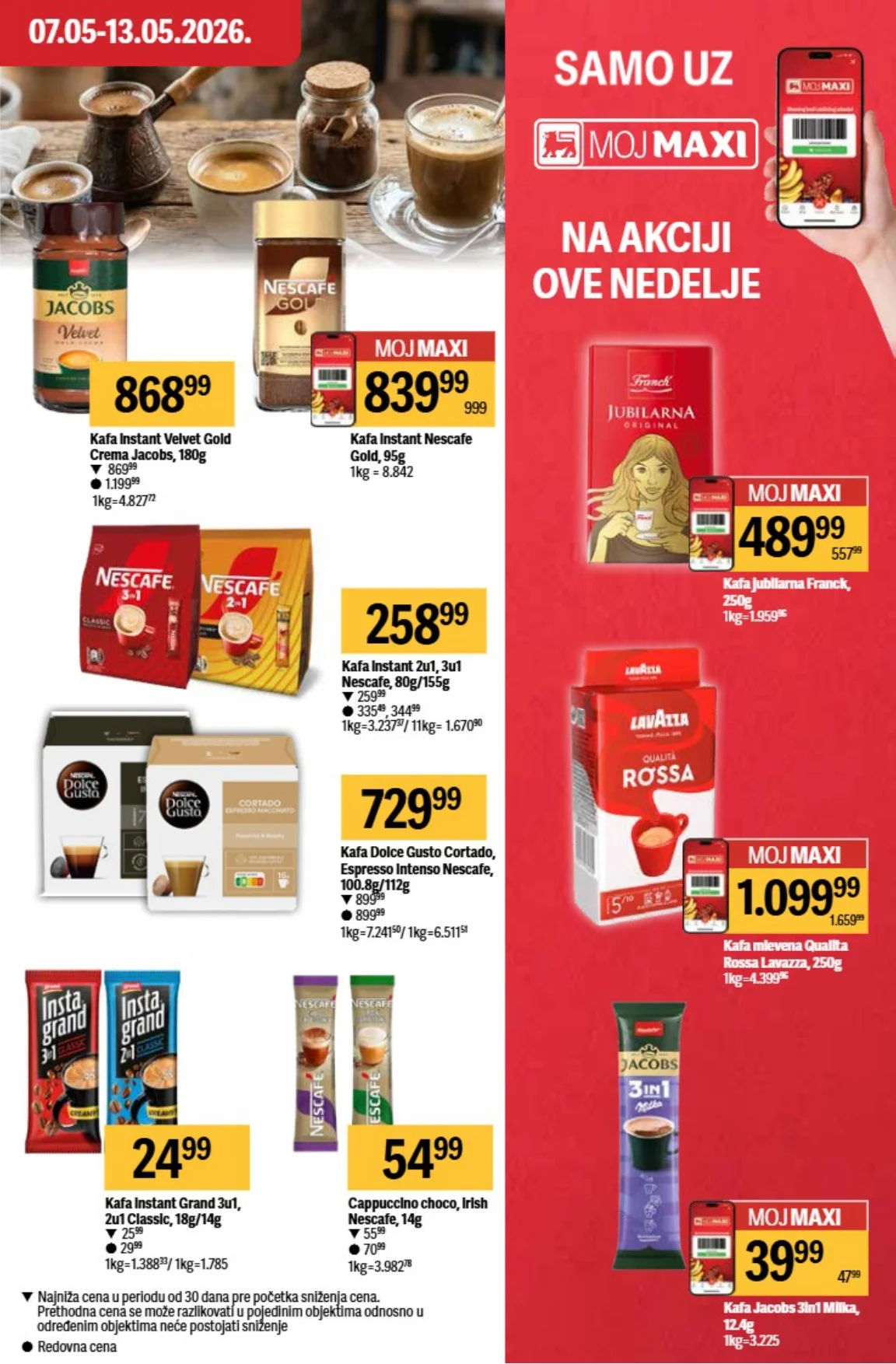 Maxi katalog - sniženje do 13.5.2026.