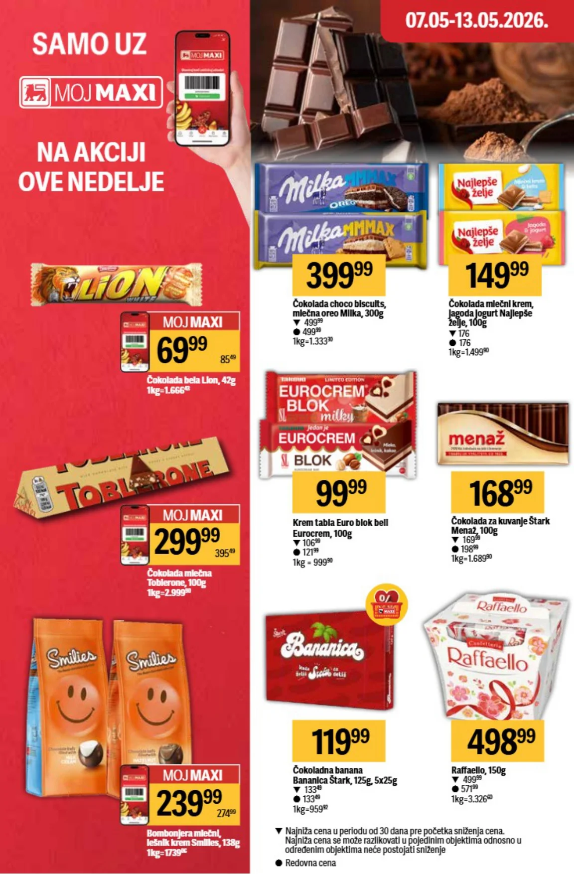 Maxi katalog - sniženje do 13.5.2026.