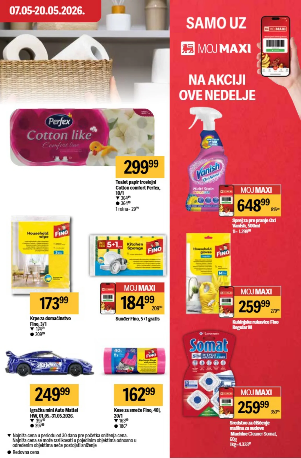 Maxi katalog - sniženje do 13.5.2026.