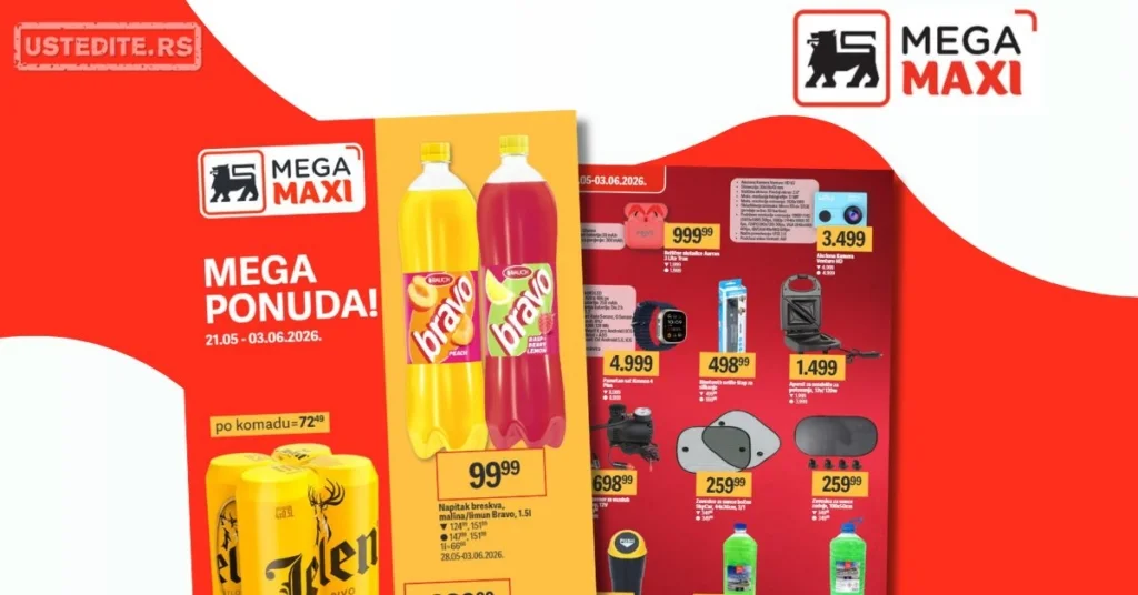 Mega Maxi katalog MEGA PONUDA - sniženje do 3.6.2026.