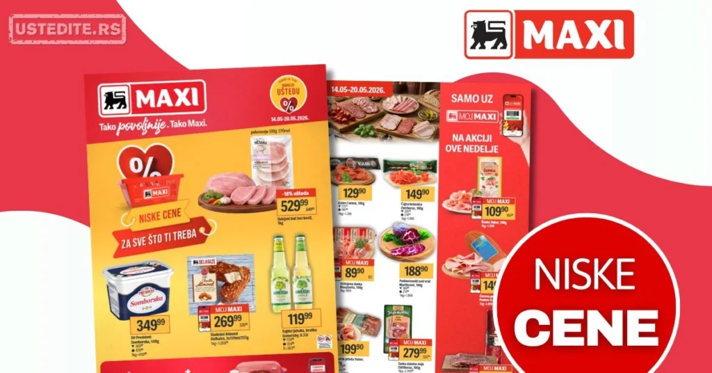 Maxi katalog 14-20.5.2026.