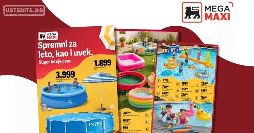 Mega Maxi katalog SVE ZA LETO 2026.