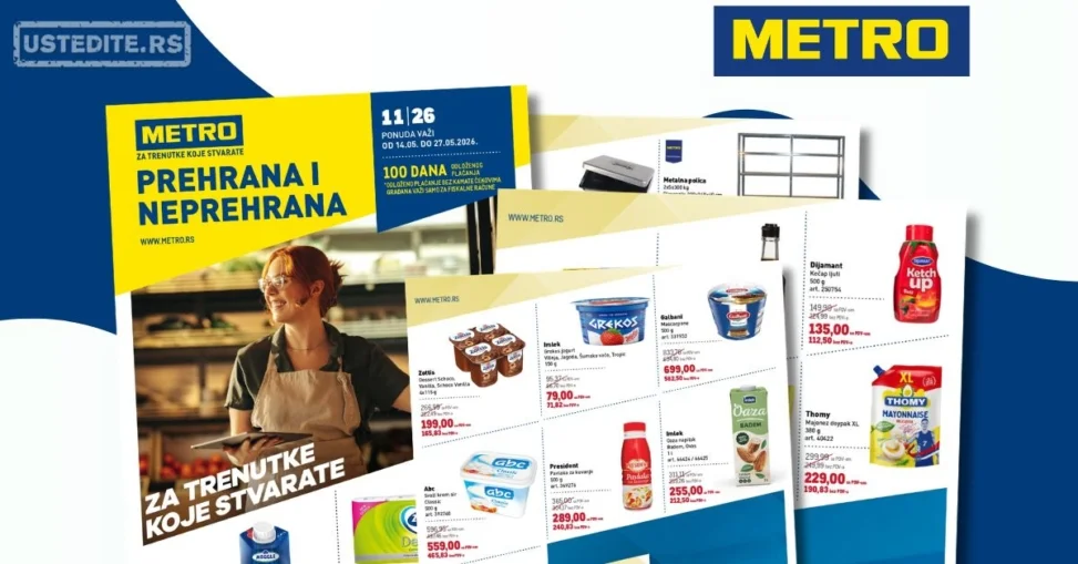 Metro katalog PREHRANA/NEPREHRANA 14-27.5.2026.