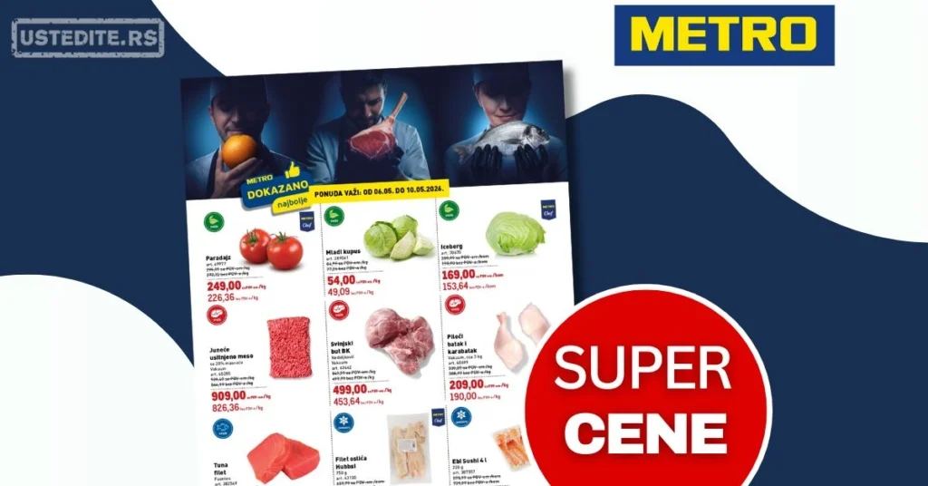 Metro katalog DOKAZANO 6-10.5.2026.