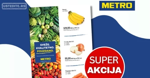Metro SVEŽA AKCIJA 26-31.5.2026.