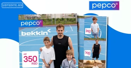 Pepco akcija SPORTSKA ODEĆA - maj 2026.