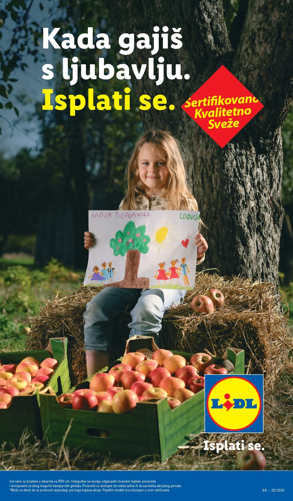 Lidl katalog PREHRANA/NEPREHRANA 14-20.5.2026.