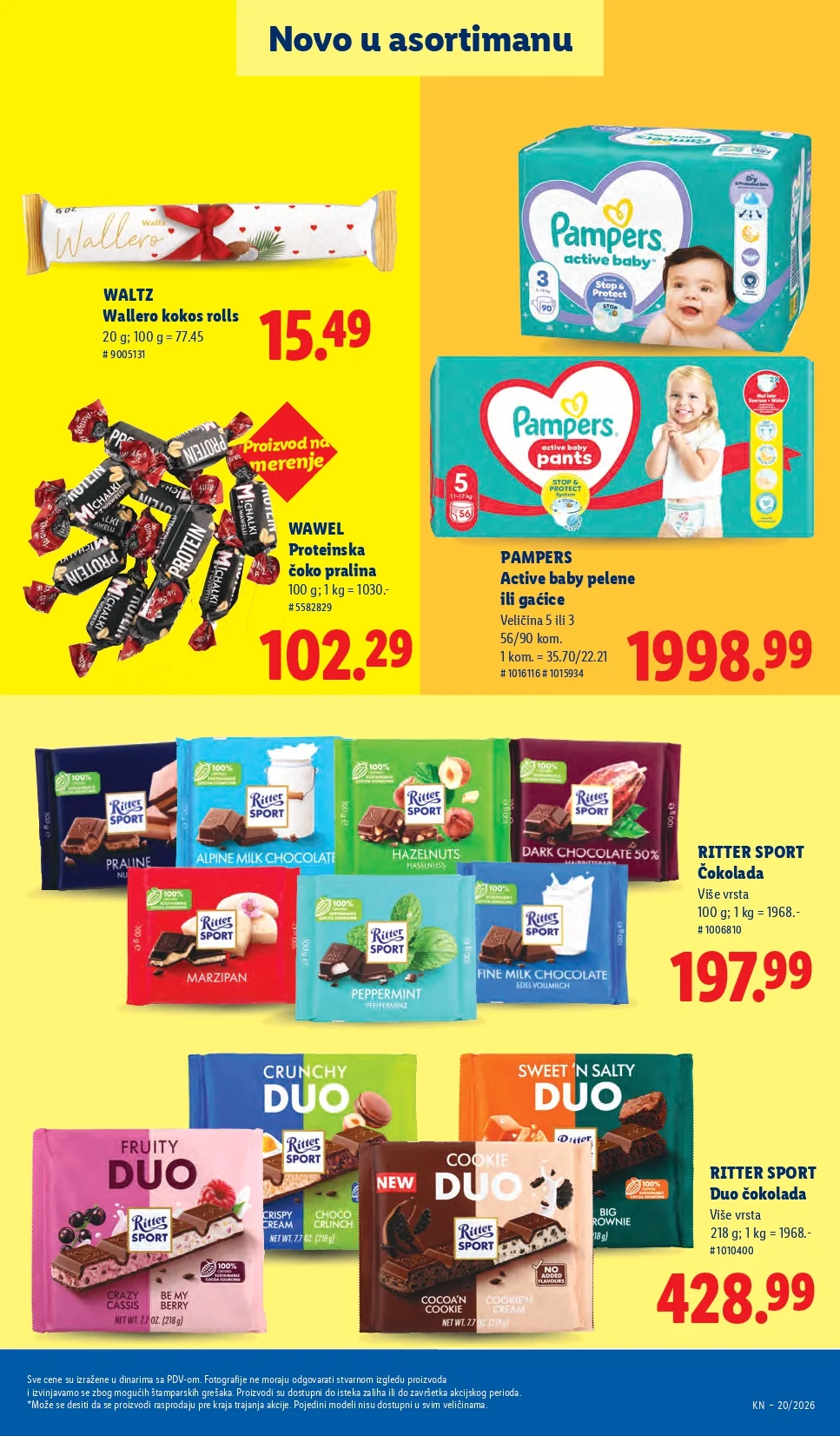 Lidl katalog PREHRANA/NEPREHRANA 14-20.5.2026.