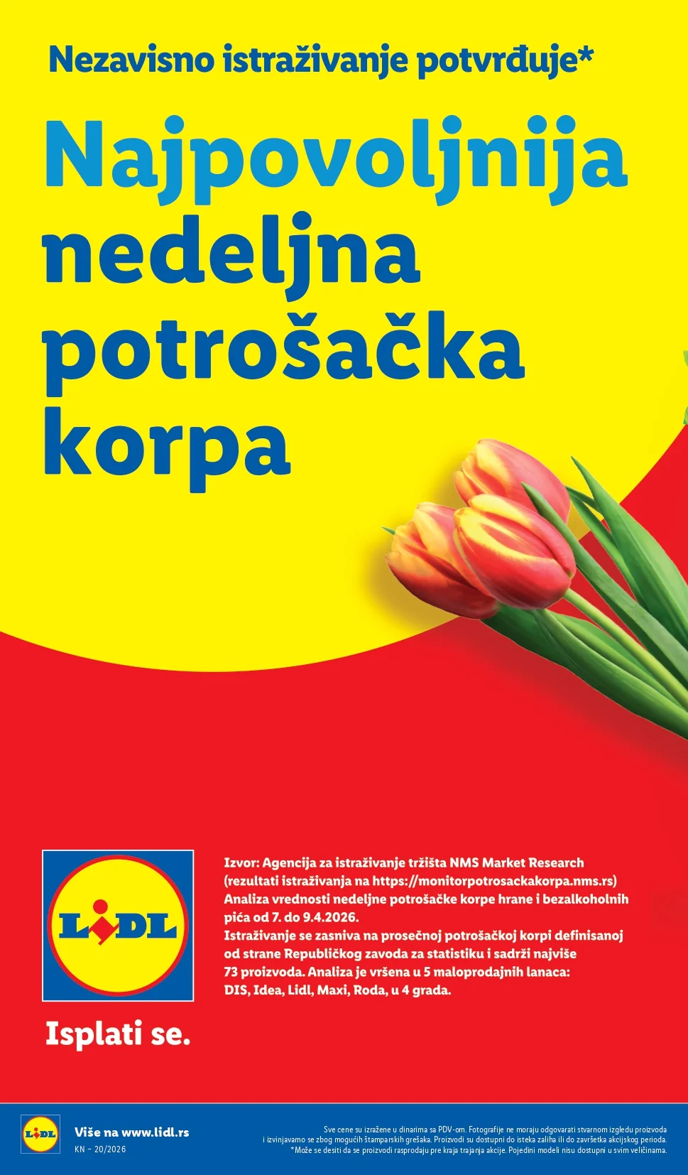 Lidl katalog PREHRANA/NEPREHRANA 14-20.5.2026.
