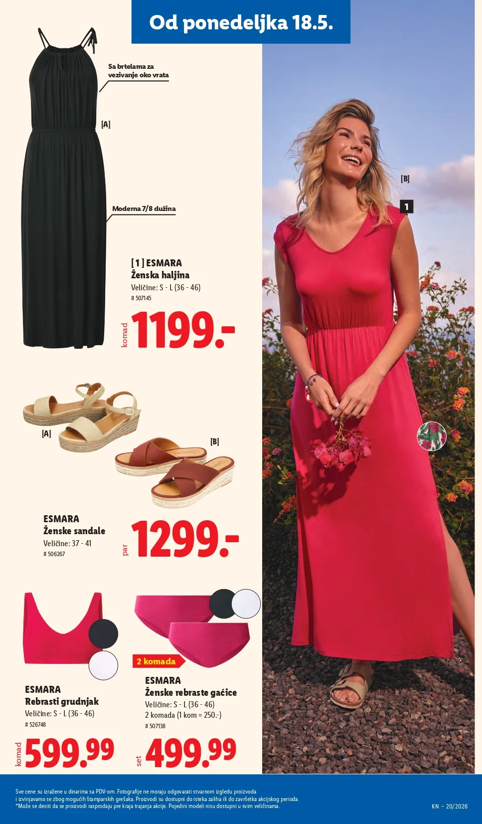 Lidl katalog PREHRANA/NEPREHRANA 14-20.5.2026.