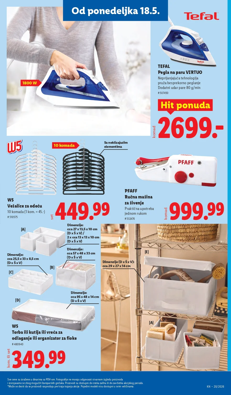 Lidl katalog PREHRANA/NEPREHRANA 14-20.5.2026.