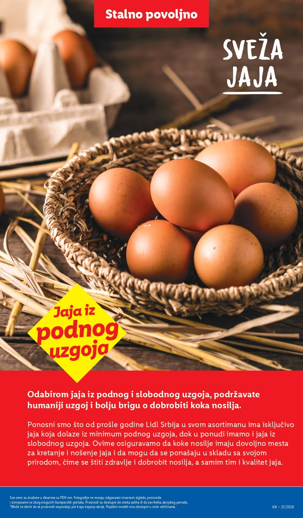 Lidl katalog PREHRANA/NEPREHRANA 21-27.5.2026.