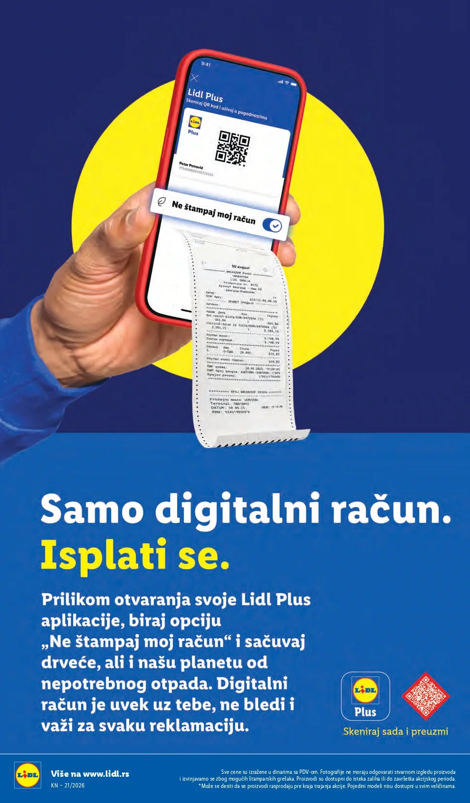 Lidl katalog PREHRANA/NEPREHRANA 21-27.5.2026.