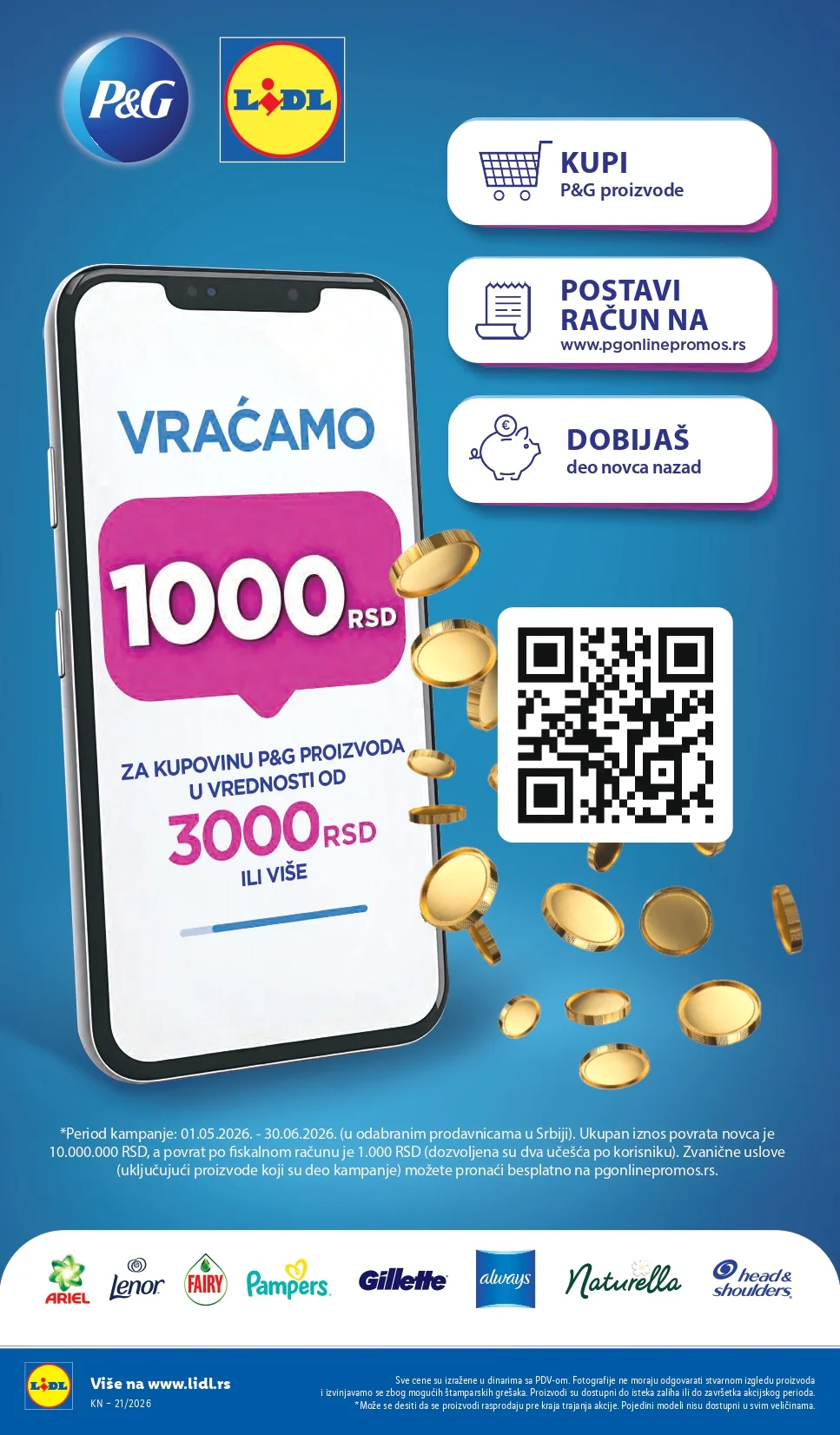 Lidl katalog PREHRANA/NEPREHRANA 21-27.5.2026.