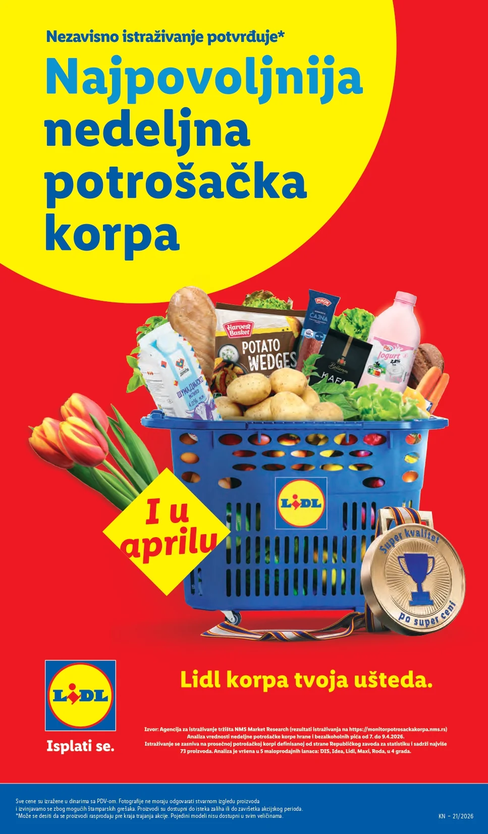 Lidl katalog PREHRANA/NEPREHRANA 21-27.5.2026.