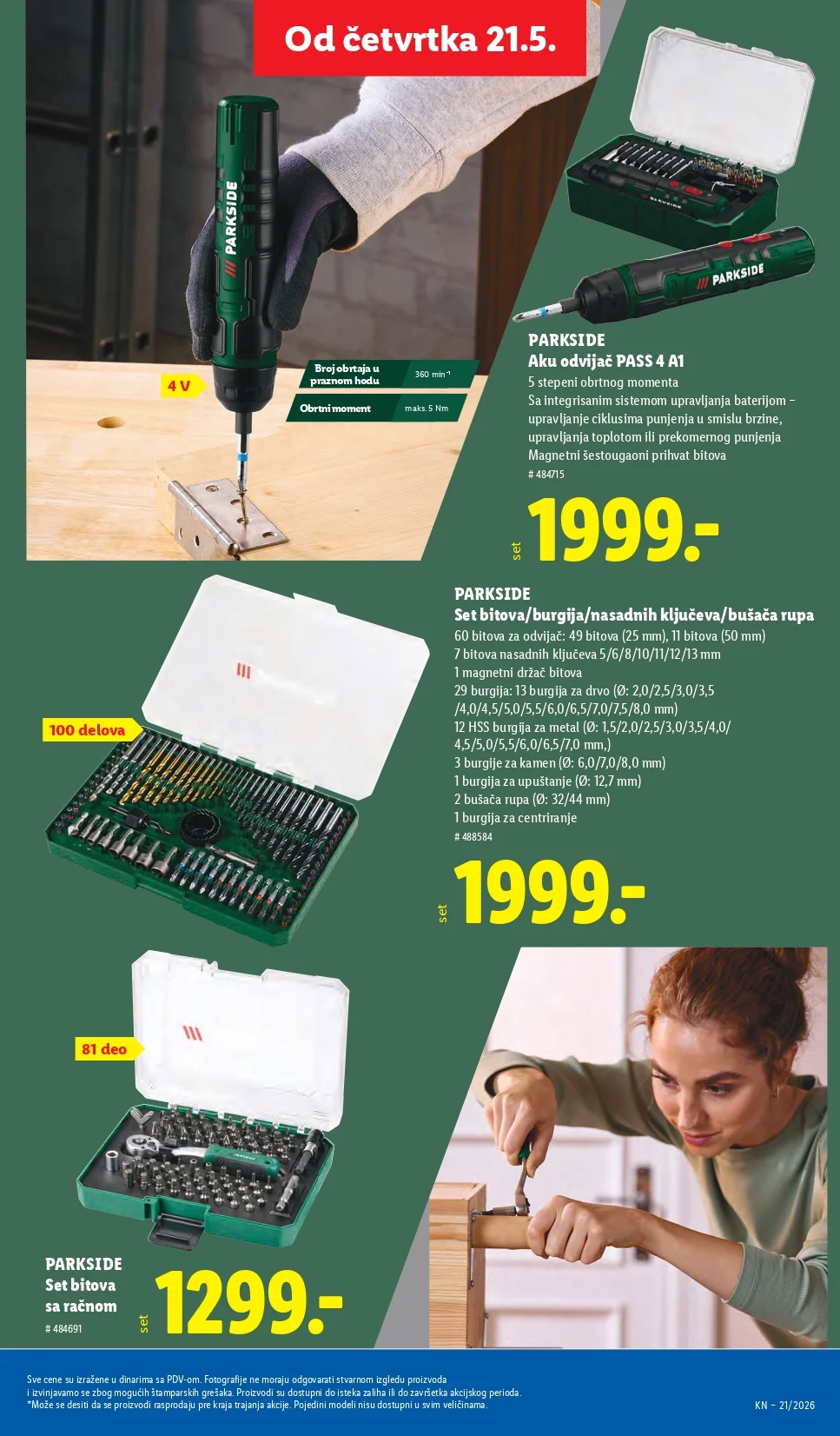 Lidl katalog PREHRANA/NEPREHRANA 21-27.5.2026.