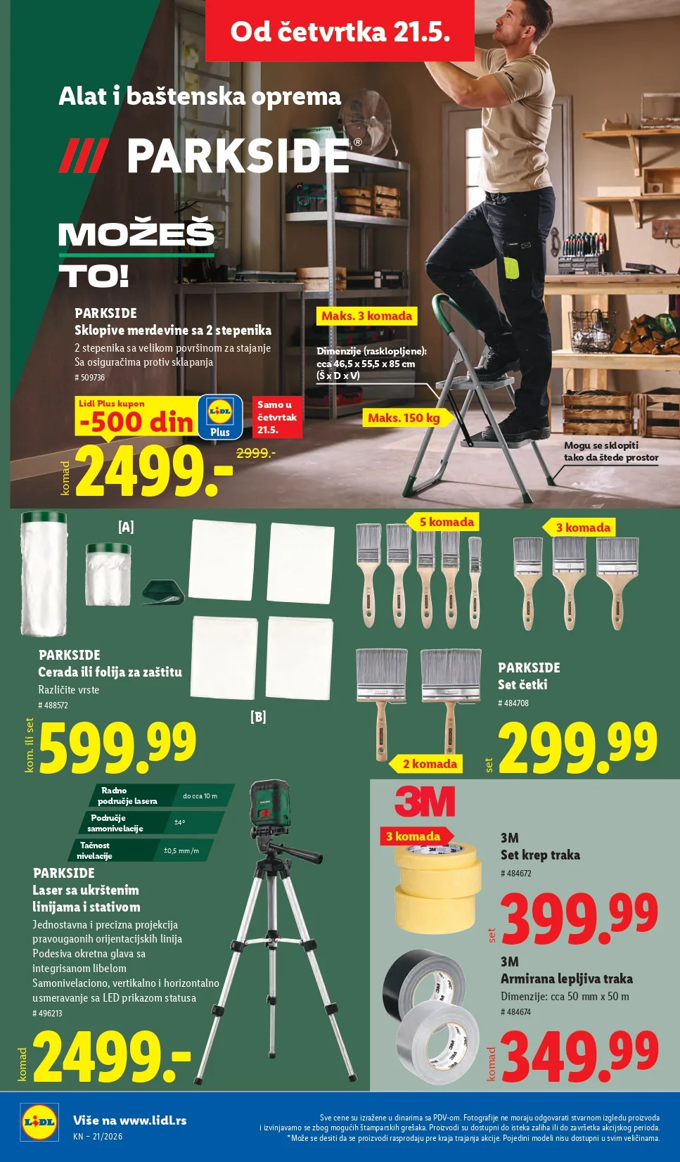 Lidl katalog PREHRANA/NEPREHRANA 21-27.5.2026.