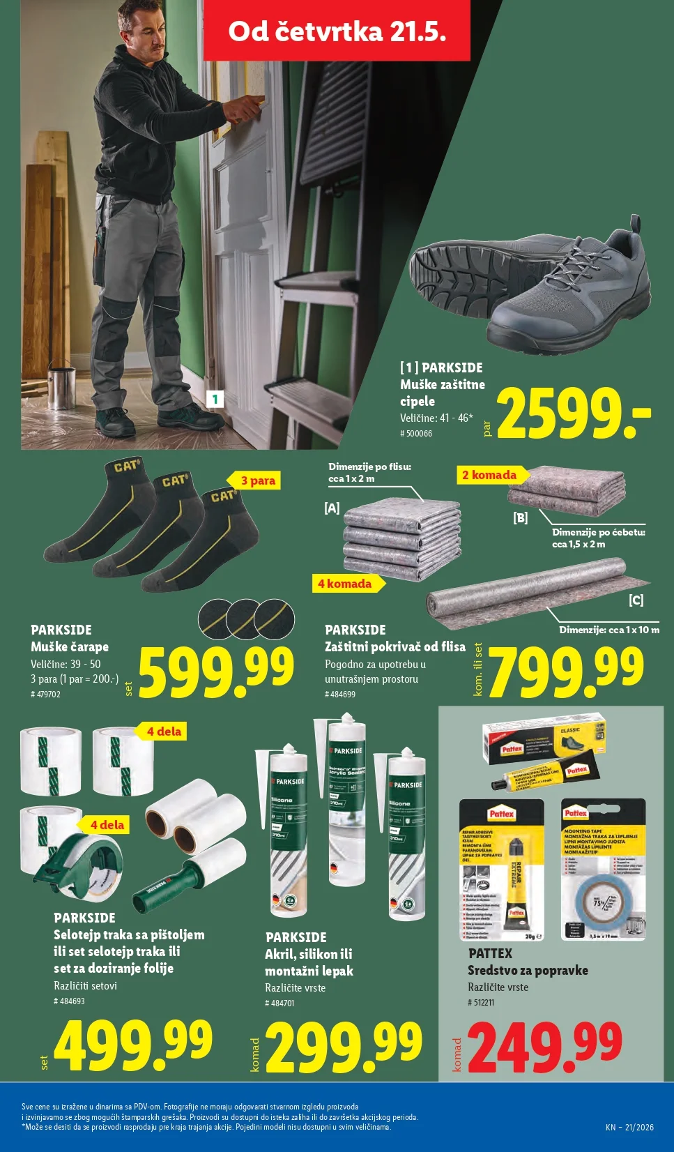 Lidl katalog PREHRANA/NEPREHRANA 21-27.5.2026.