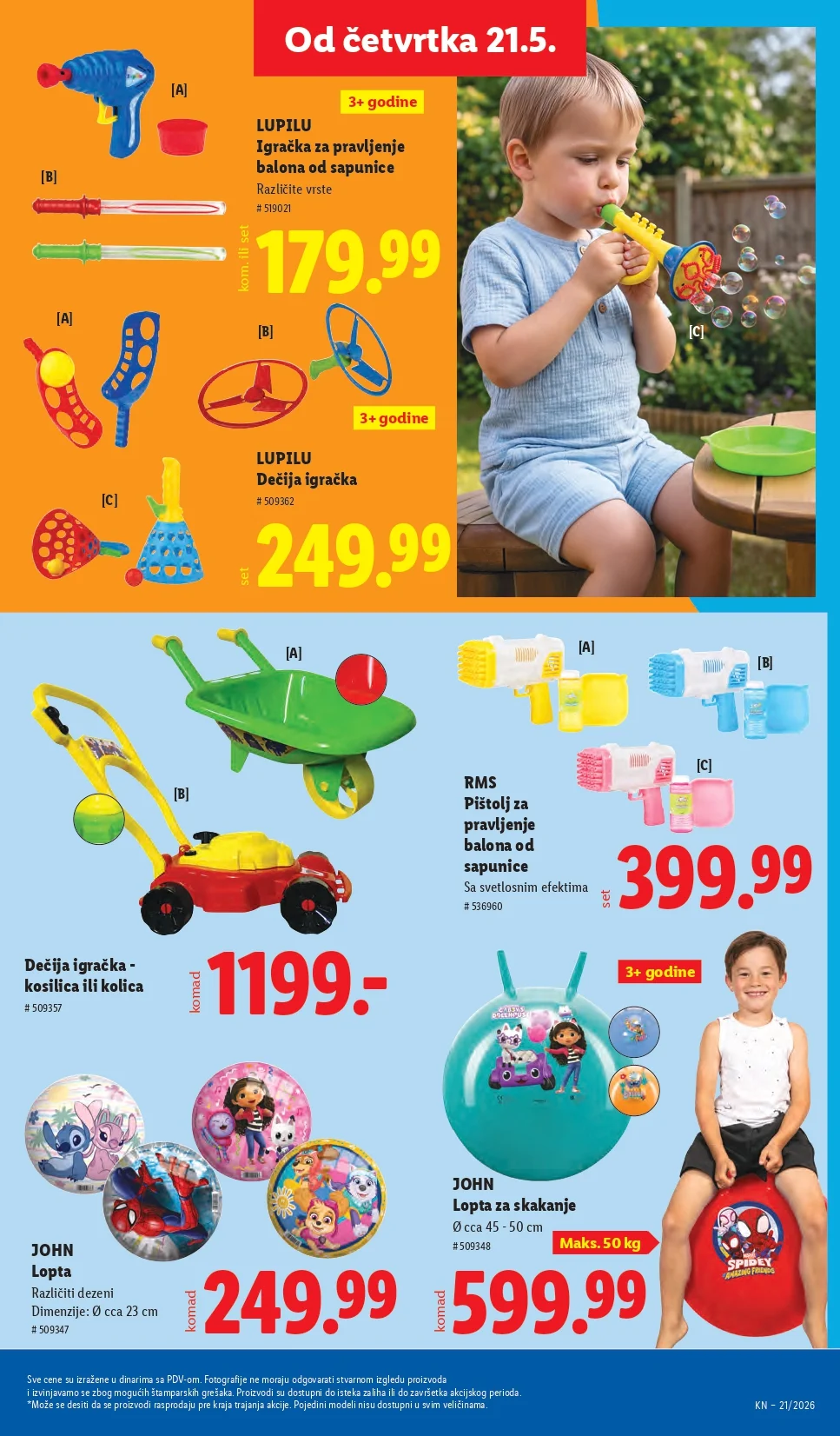 Lidl katalog PREHRANA/NEPREHRANA 21-27.5.2026.