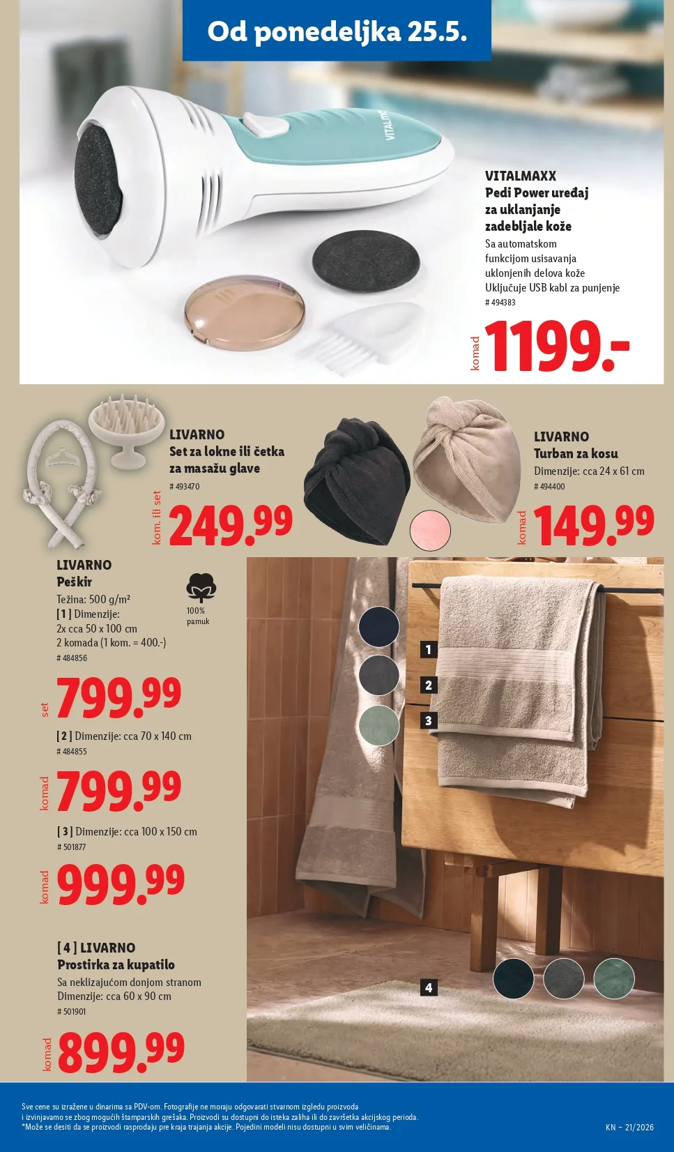 Lidl katalog PREHRANA/NEPREHRANA 21-27.5.2026.
