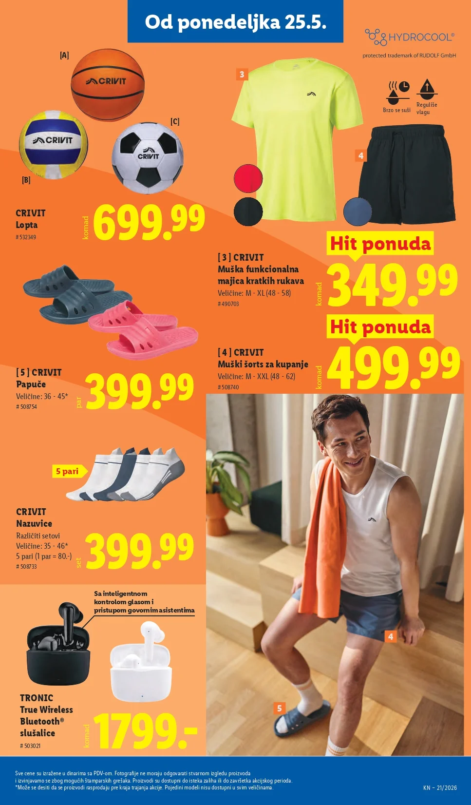 Lidl katalog PREHRANA/NEPREHRANA 21-27.5.2026.