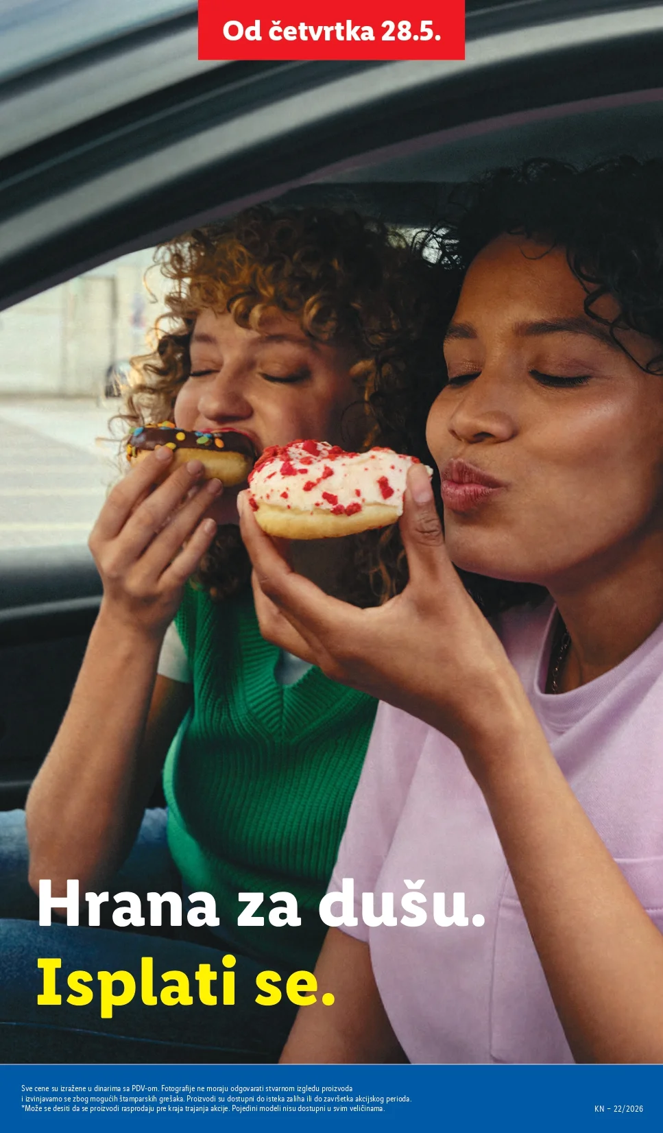 Lidl katalog PREHRANA/NEPREHRANA 28.5-3.6.2026.