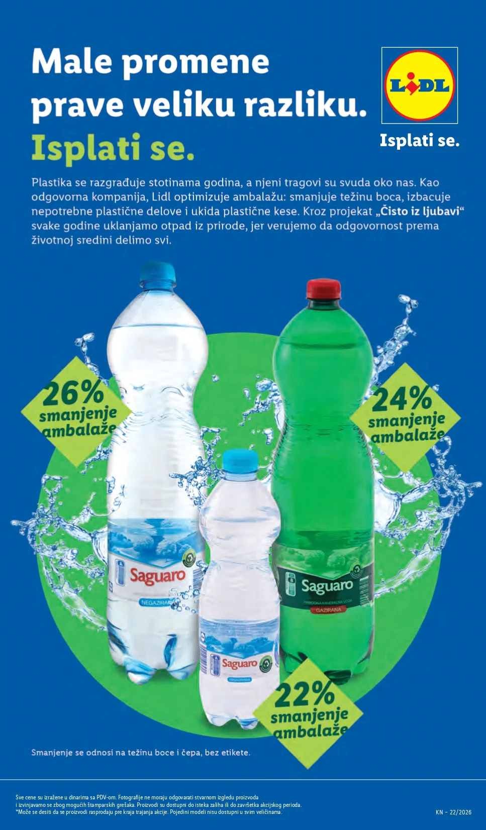 Lidl katalog PREHRANA/NEPREHRANA 28.5-3.6.2026.